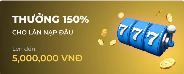 Banner quảng cáo Siêu thưởng 150% dành cho thành viên VIP 8kibet